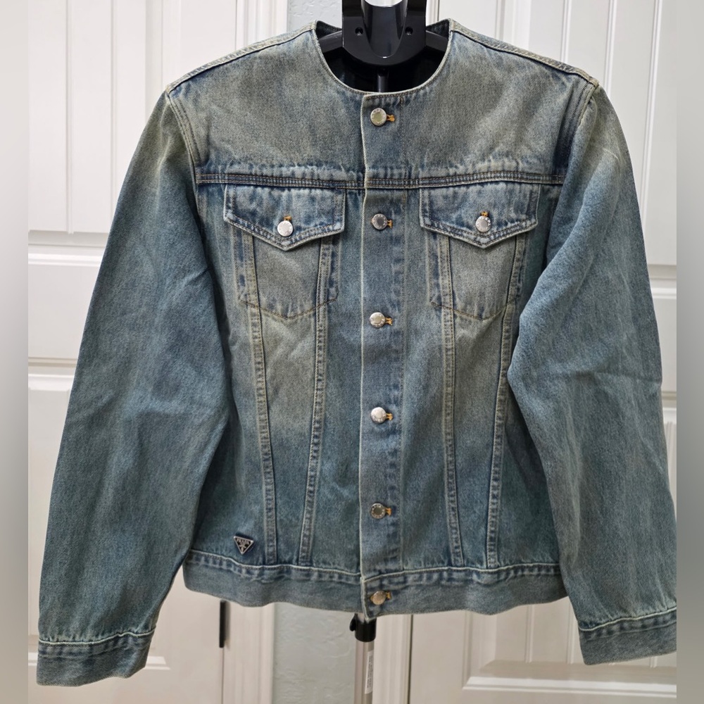 Prada Faded Blue Denim Jacket